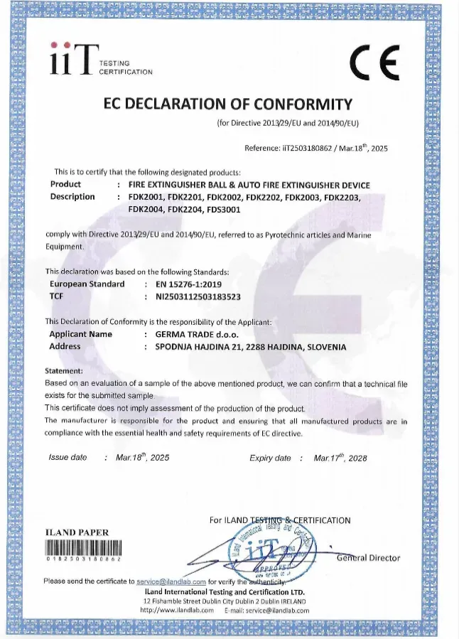 EC Declaration thumbnail - ABC powder